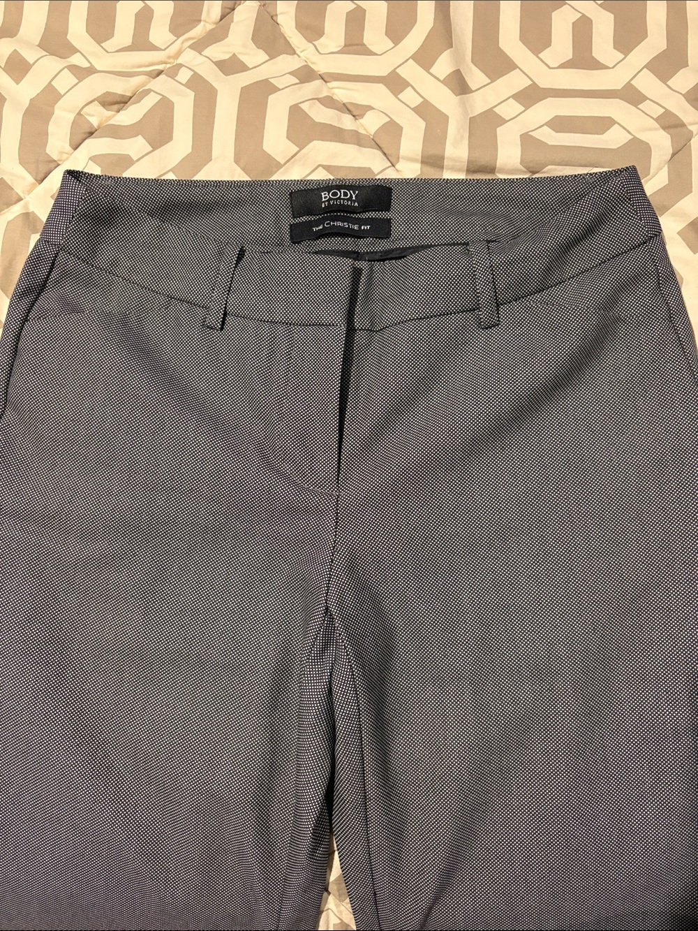 Victoria's Secret  Micro-Pattern Boot Cut Pants